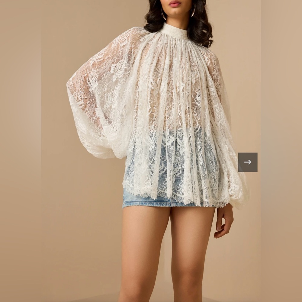 HEMANT & NANDITA Adra Top NWT
